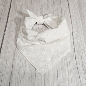 Eyelet  Mini Flower Dog Bandana