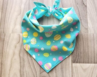 Easter Egg Dog Bandana: Spring Pet Neckwear