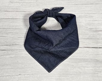 Denim Hundehalstuch