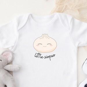 Little Siopao Bodysuit | Baby Shower Gift | Pregnancy Announcement | Gift for New Mom | Cute Bodysuit | Filipino Bodysuits | Baby Clothing