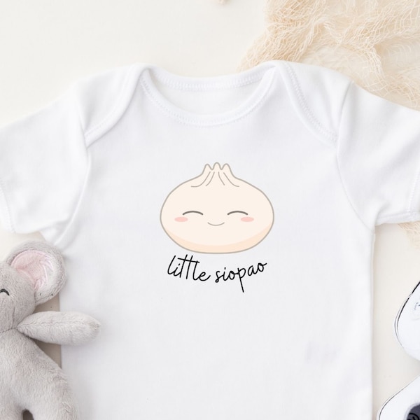 Kleine Siopao Romper | Kraamcadeau | Zwangerschapsaankondiging | Cadeau voor nieuwe moeder | Leuke bodysuit | Filipijnse bodysuits | Babykleren