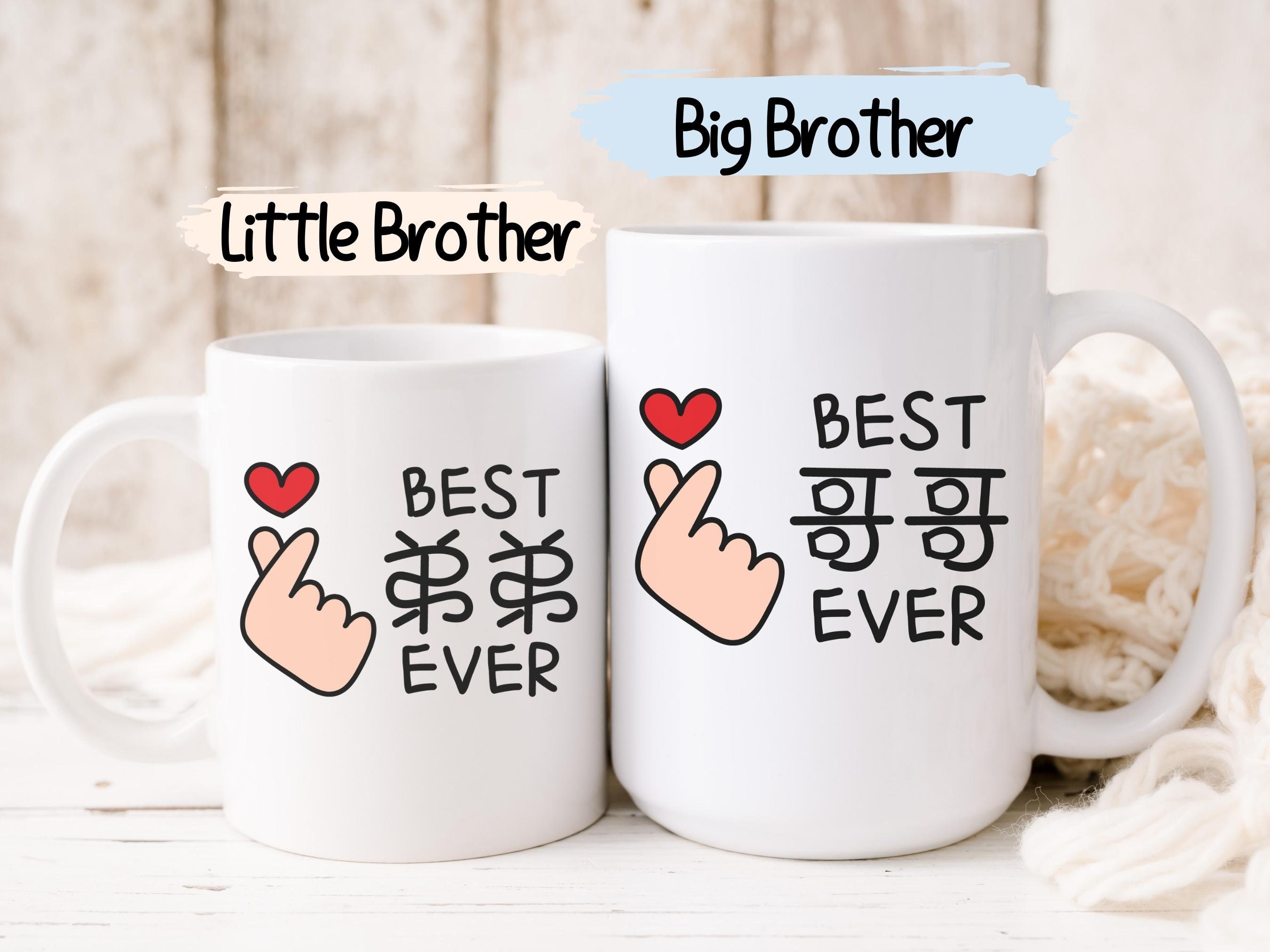 Best Brother Ever Gift Gift for Big Brother Little Brother Love Message  Ceramic Heart Gift Box Included - Etsy
