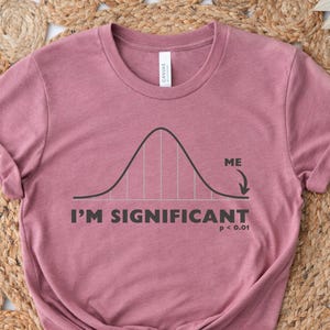 Camiseta de estadística, regalo para estadístico, camiseta para analista de datos, estadística, camiseta para friki de datos, regalo para investigadores, regalo para analistas de datos, camiseta de datos, investigación Heather Mauve