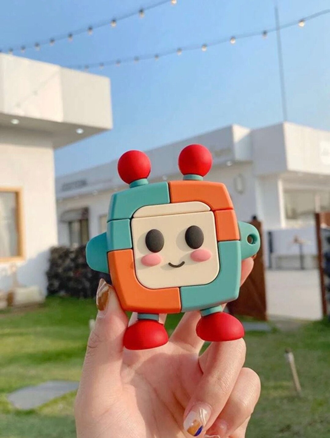 Cartoon Robot Design Airpods Case for Airpods 1/2. Airpods - Etsy