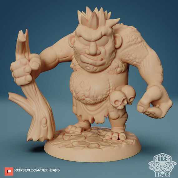 Giant Giants Miniatures Dnd Hill Giant Monster Troll Giantkin - Etsy