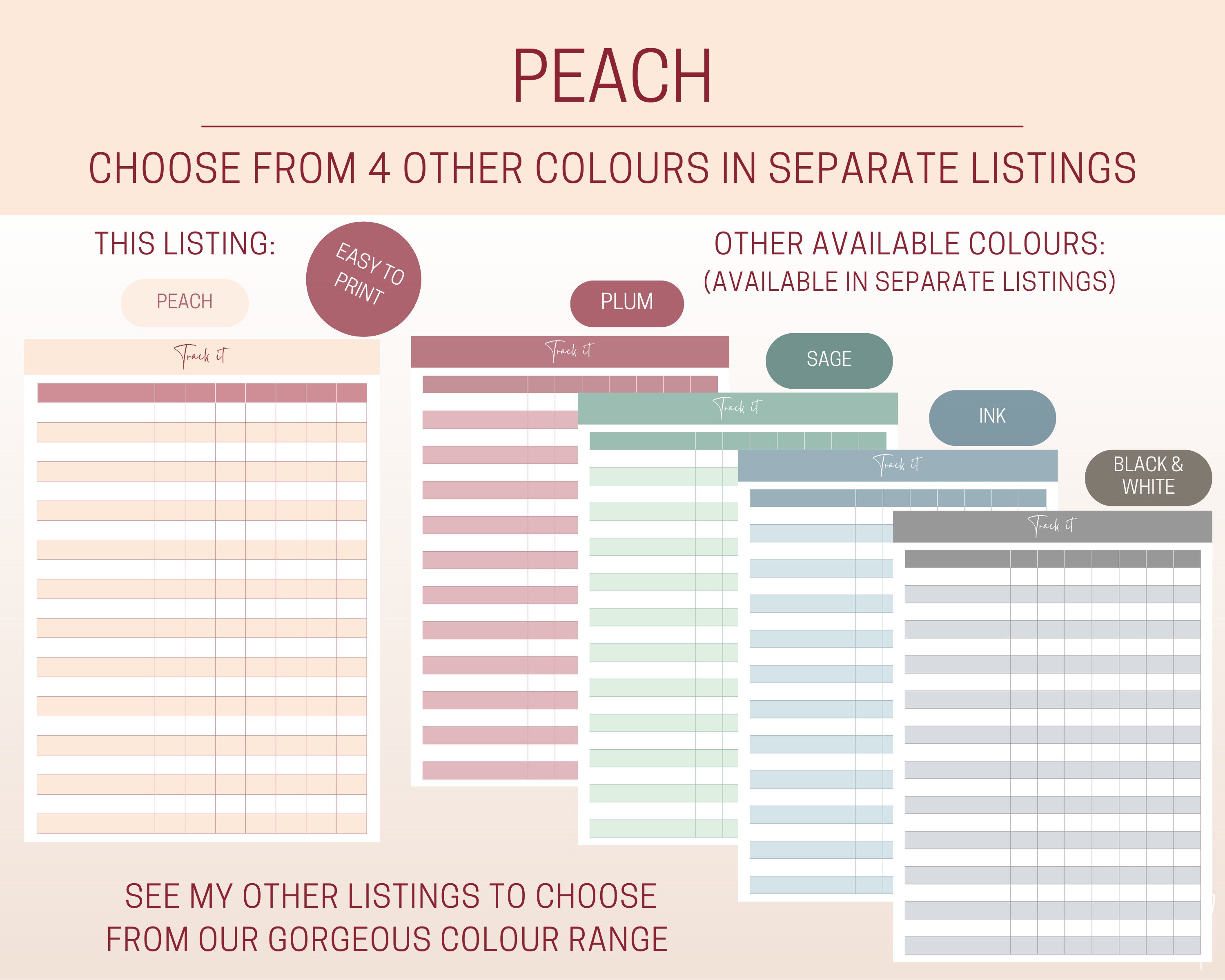 Weekly Checklist, Daily Checklist, Cleaning Checklist, Fitness Tracker ...