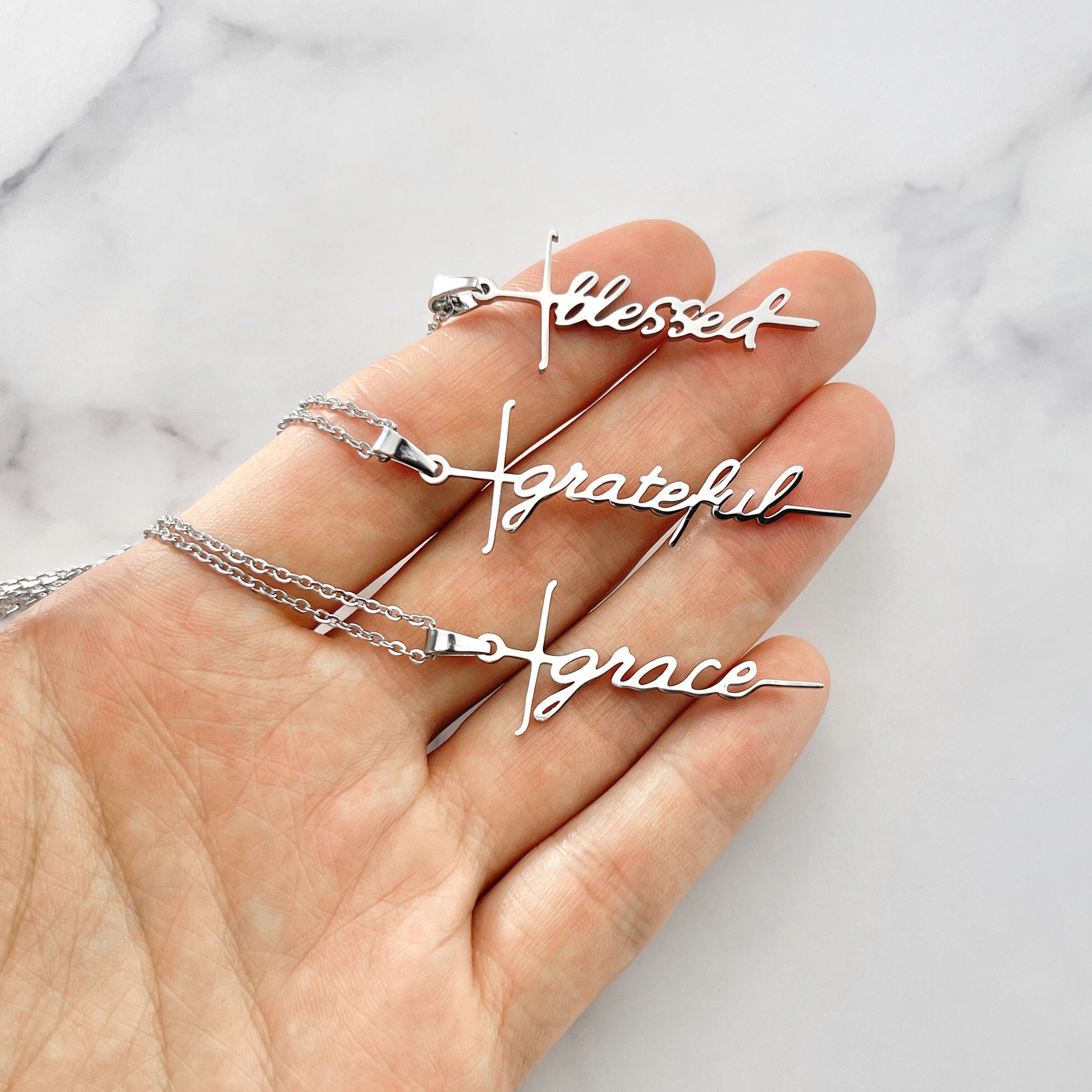 Jewelry with the outlet word grace