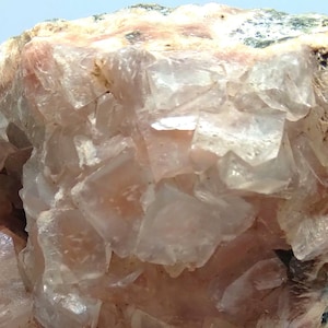 Pink Apophyllite Cluster - Extermely Rare Mineral - Series: Hydroflura Hydroxy Apophyllite - Collectors Gemstone
