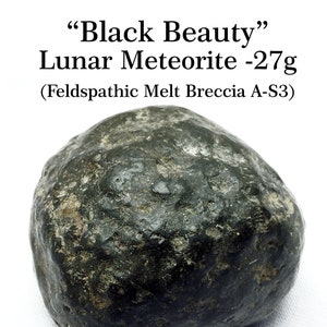 Lunar Meteorite - 27g (Feldspathic Melt breccia, A-S3)