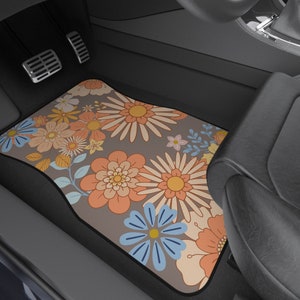 Light blue shop car mats