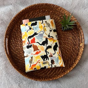 Watercolor Cats Book Sleeve