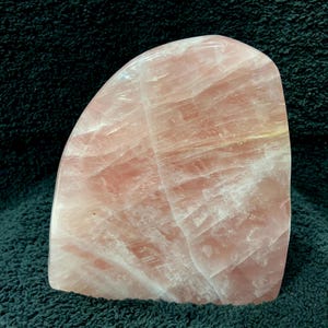 Large 21.37 lbs Pink Rose Quartz Crystal – 11&quot; Polished Freeform Stone – Healing Love & Heart Chakra – Natural Gemstone Decor