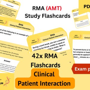 RMA (AMT) Prüfung Karteikarten: Klinische Patienteninteraktion