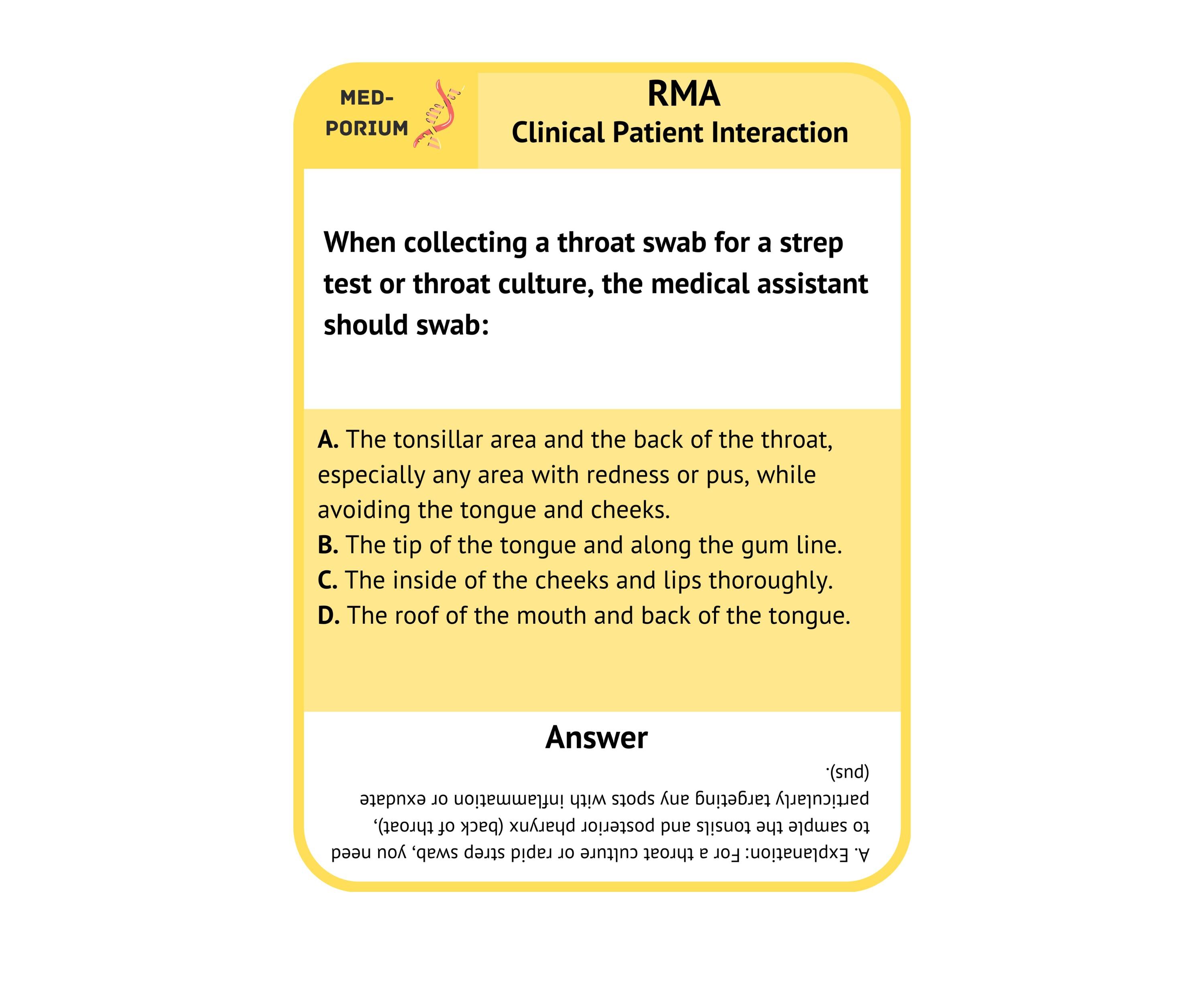 Complete RMA (AMT) Exam Flashcard Set - Etsy