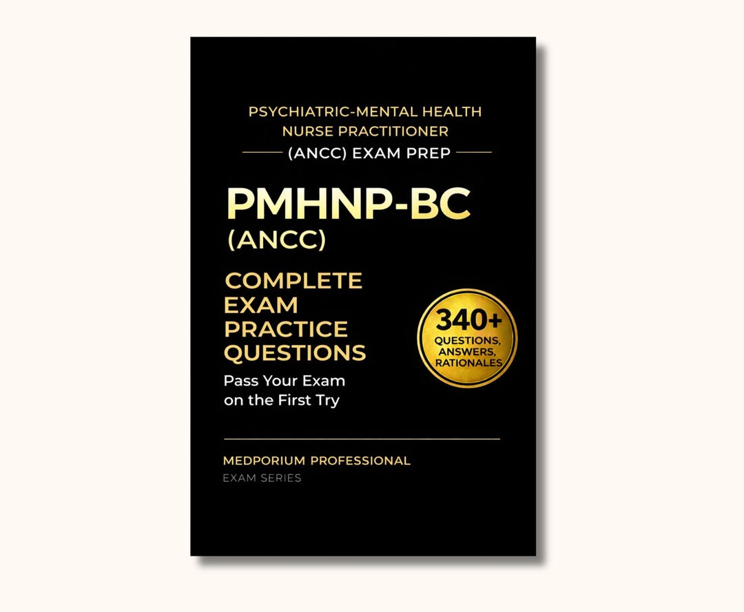 PMHNP-BC (ANCC) Exam Prep Question Bank for Psychiatric-mental Health ...