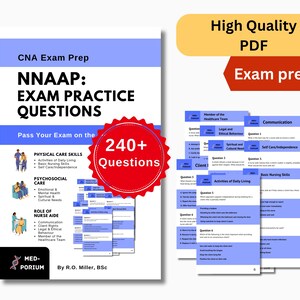 Vollständiges CNA (NNAAP) Prüfungsvorbereitungs-eBook: 240+ Multiple-Choice-Fragen