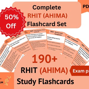 Vollständiges RHIT (AHIMA) Prüfungs Set