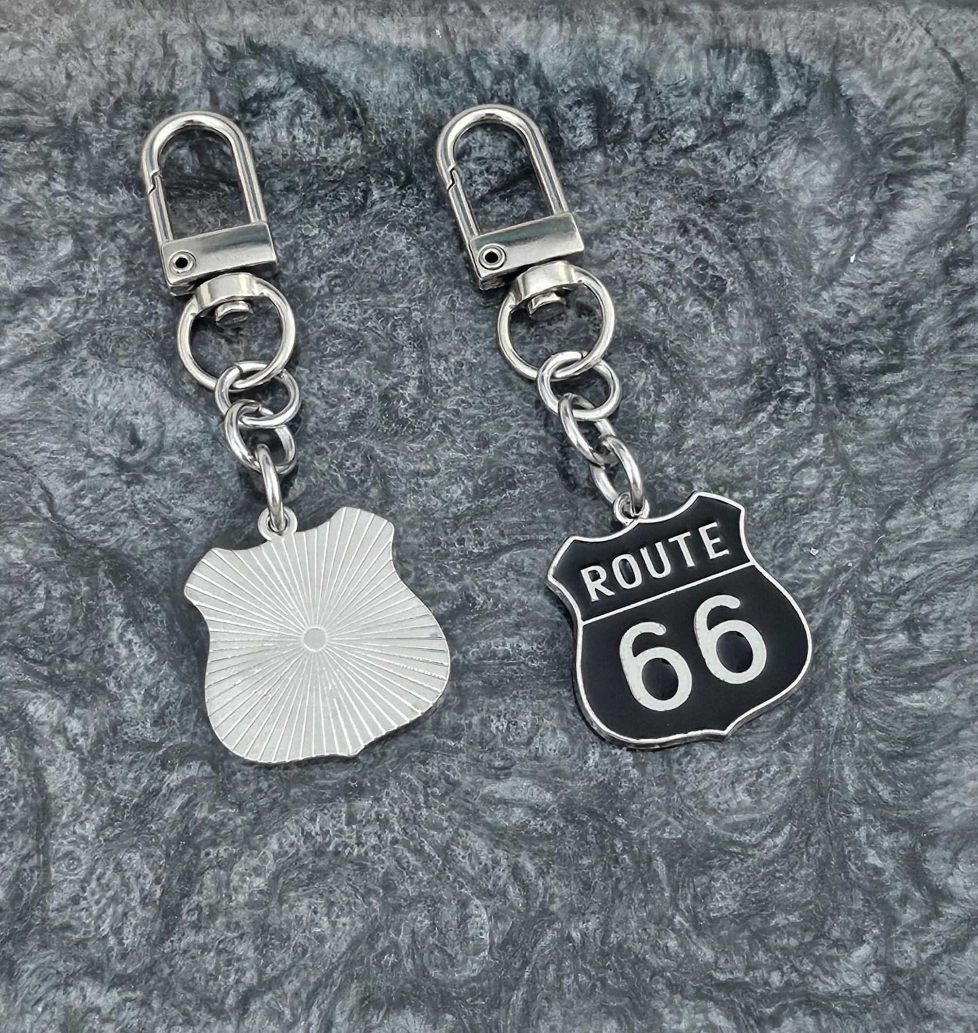 Route 66 Keychain - Etsy