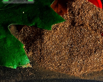 Organic oak leaf powder, weight options bag. Soap making and other art supplies.