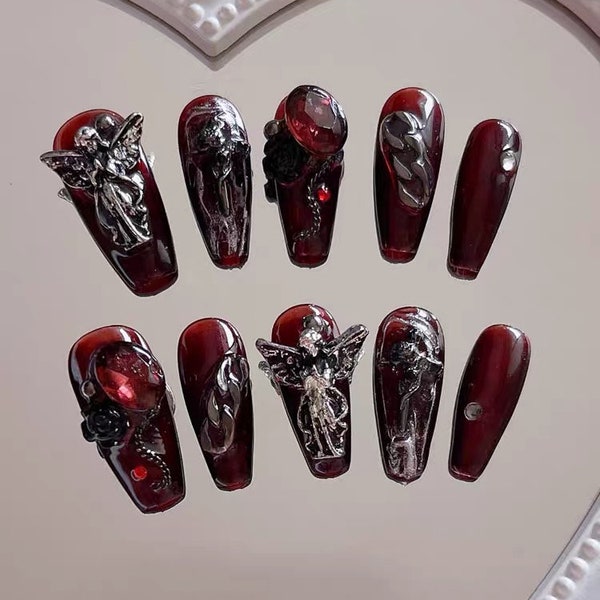 Gothic Nails - Etsy