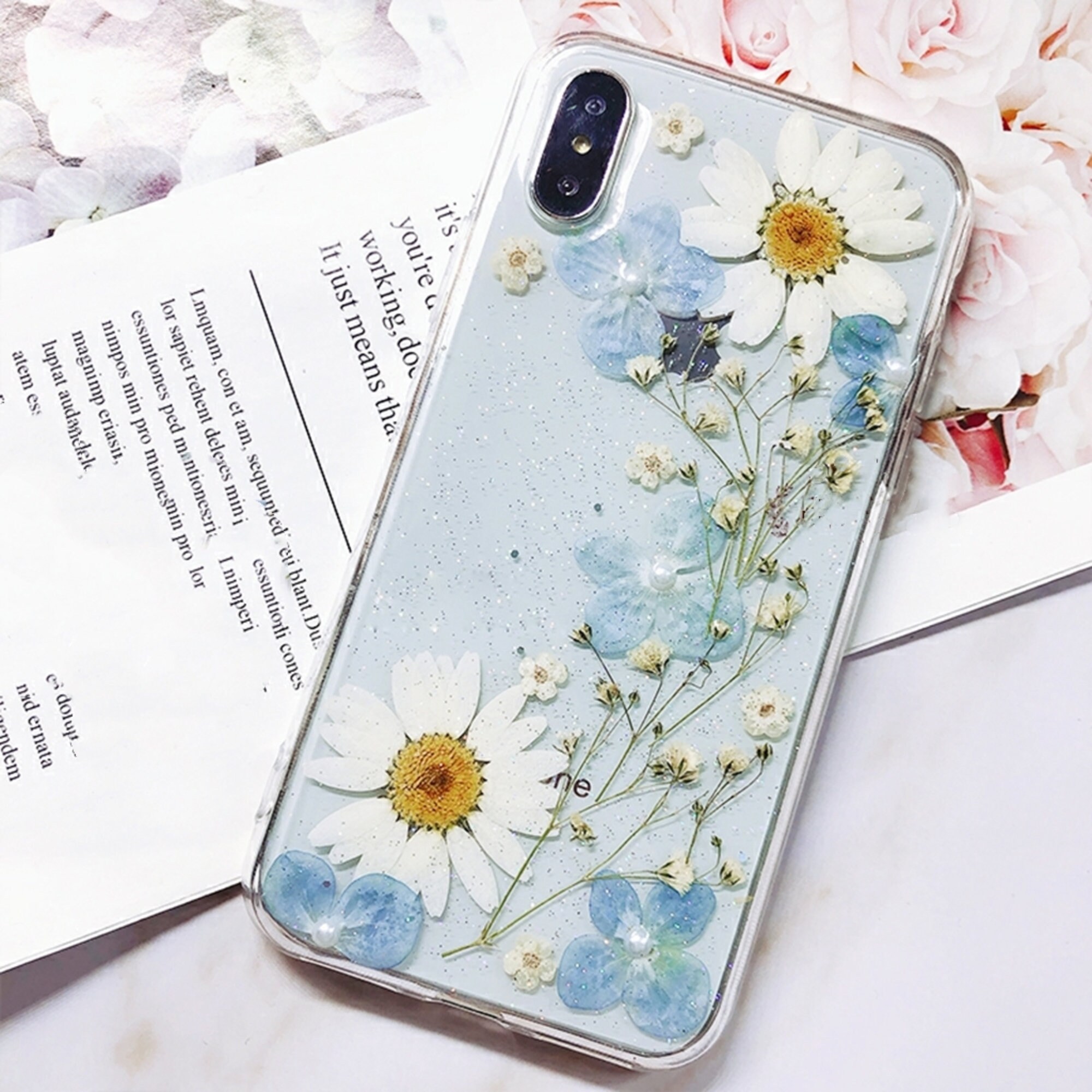 Flow Blue Daisy Etsy