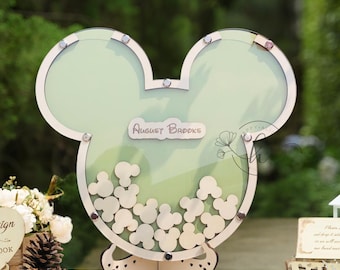 Custom Mouse Baby Shower Guest Book Alternative Babyland Baby Shower Decoration, Guest Book for Baby Shower First Birthday Baby Shower Decor