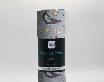 Satin Cotton HEN - 50 x 155cm