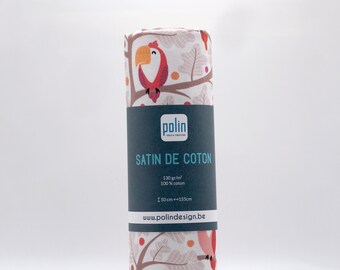 Satin Coton OISEAU - 50 x 155cm