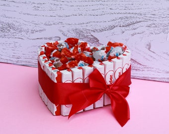 Gâteau Coeur Kinder