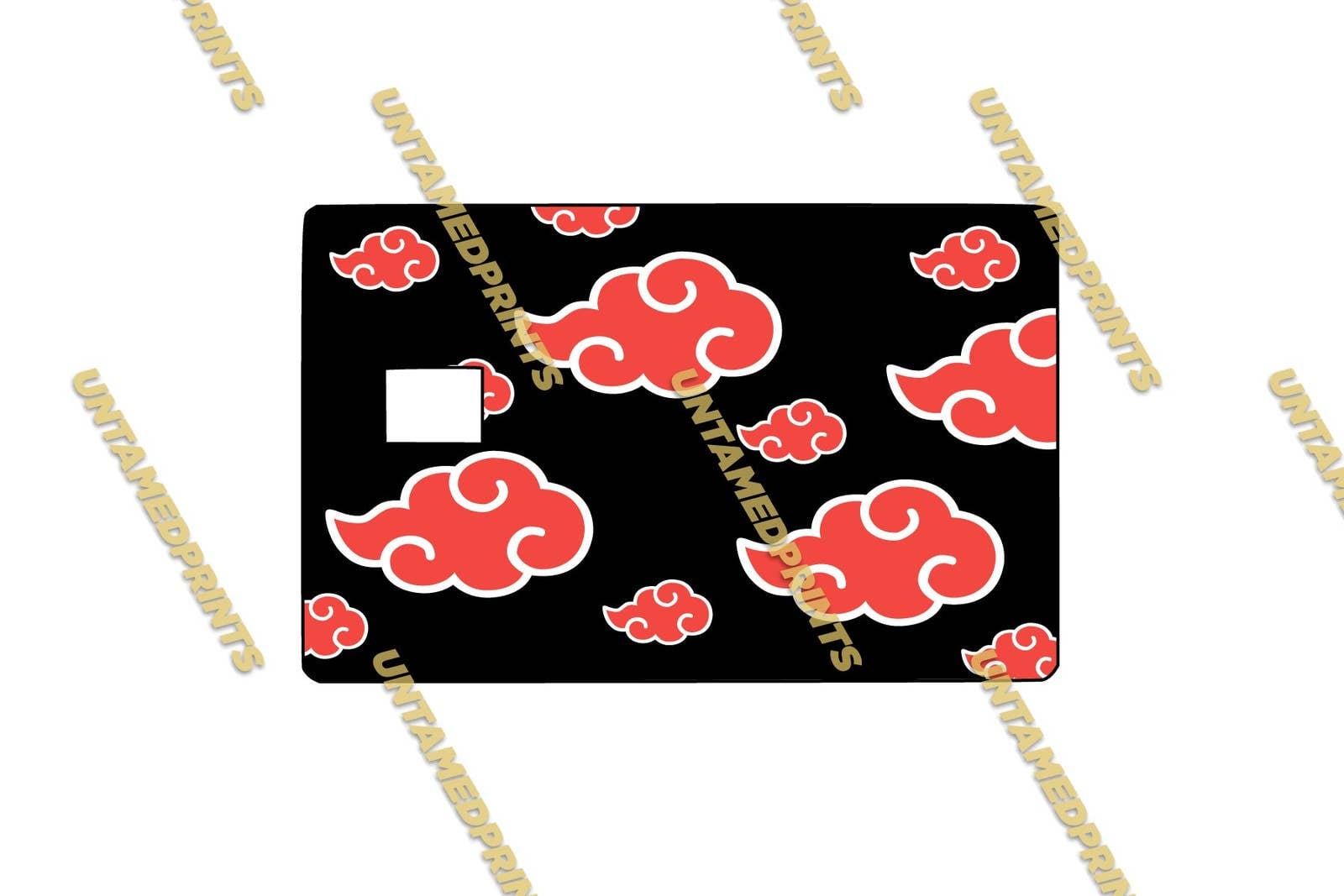 WeebNation Akatsuki 4pcs Anime Card Sticker