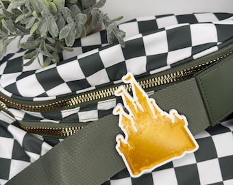 Magical Castle SPARKLE Bag Charm - belt bum bag gift magical mouse theme park