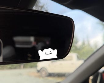 Purple Shapeshifter Peeker DECAL - Rear View Window Mirror Water Bottle Laptop Sticker