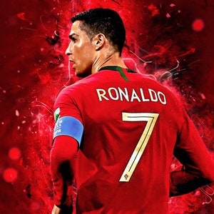 Cristiano Ronaldo Poster A5, A4, A3, A2, A1, A0