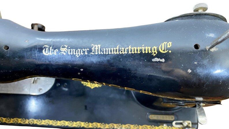 Antique 1923 Singer 66 Sewing Machine Rare Lotus Decals Restored ...