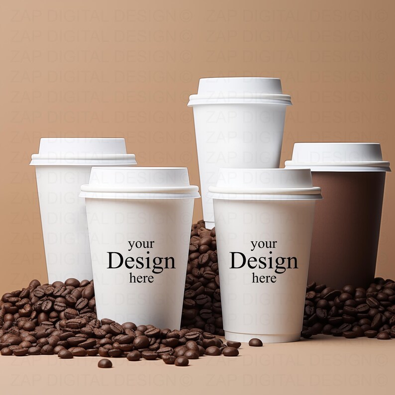 Coffee Cup Mockup Custom Cup Design Template I Boho Mug Mockup I