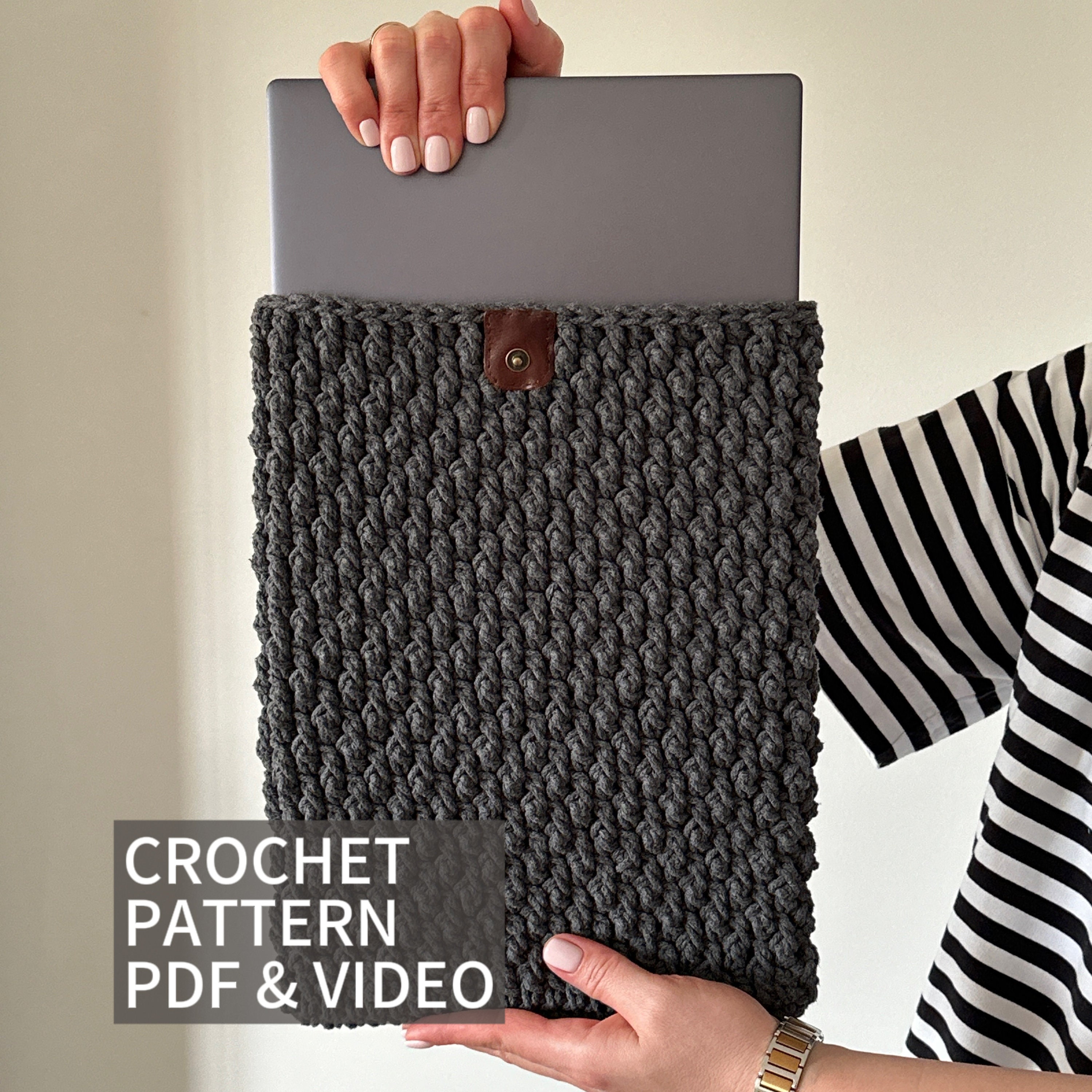 Crochet Laptop Bag Pattern