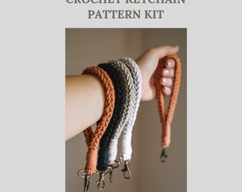 DIY Keychain Crochet KIT for beginners - Easy crochet craft Kit For Adults - DIY Craft Kit Gift - Bachelorette Party Craft Kit