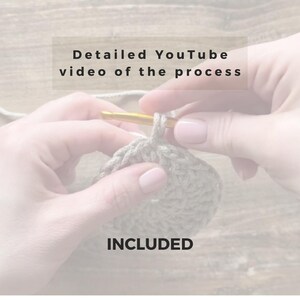 Easter Table Decor Crochet Pattern Set – Bunny Coasters with Holder, Egg Cup & Round Doily (4 PDF), Digital Download image 12