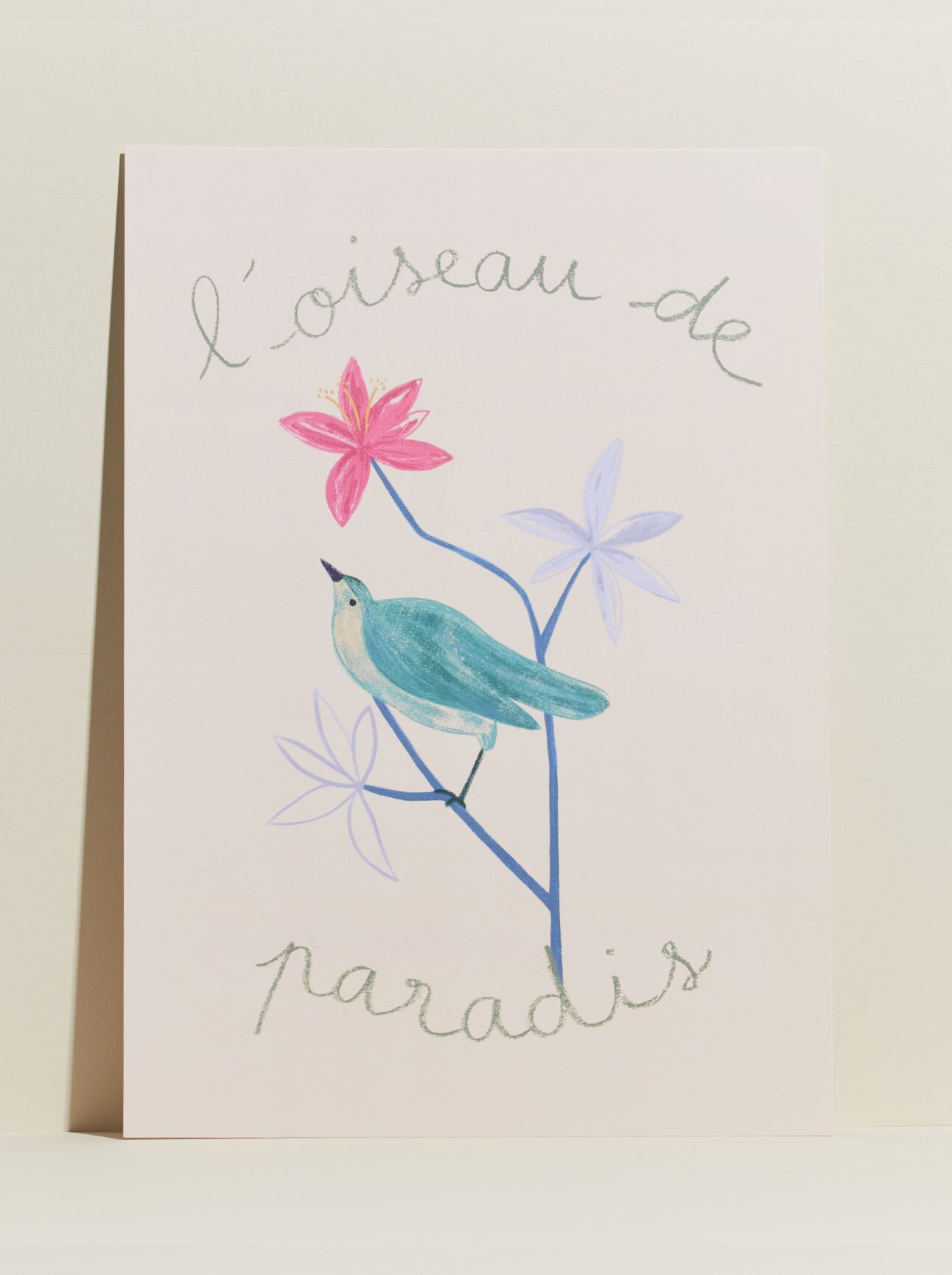 Affiche L'oiseau de Paradis