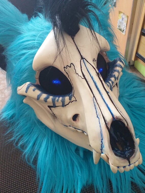 Skulldog Commission Fursuit Head Etsy