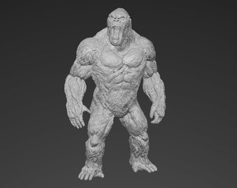 King Kong - Kaiju | King of the Monsters | STL Model | 3D Printable