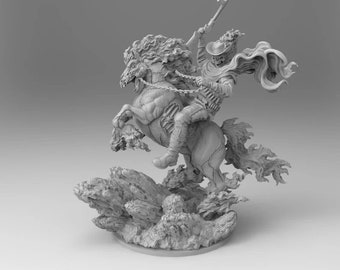 Ghost Rider - Cowboy | Ghost Rider | STL Model | 3D Printable