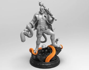 Hellboy - Standing | Movie | STL Model | 3D Printable