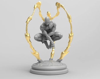 Iron Spiderman - Standing | Marvel | STL Model | 3D Printable