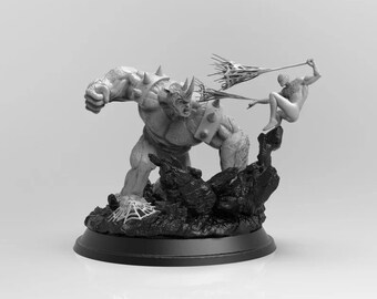 Spiderman vs Rhino | Marvel | STL Model | 3D Printable