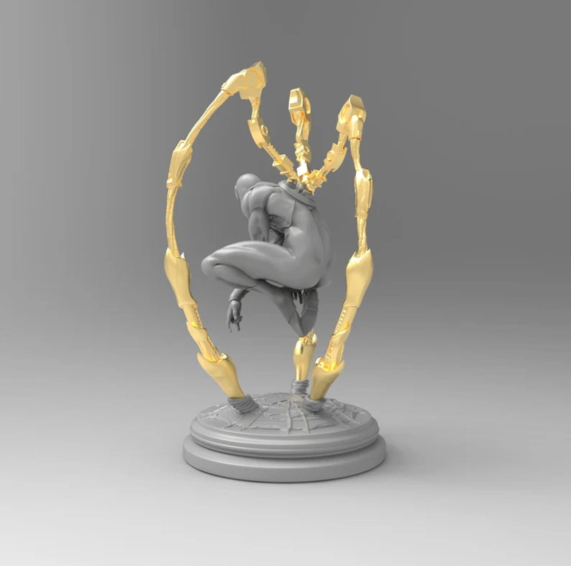 Iron Spiderman - Standing | Marvel | STL Model | 3D Printable - Etsy