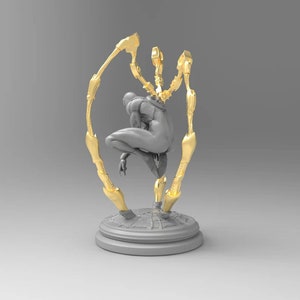 Iron Spiderman - Standing | Marvel | STL Model | 3D Printable - Etsy