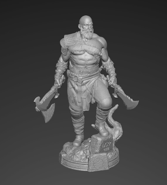 GOD OF WAR KRATOS 3D model 3D printable