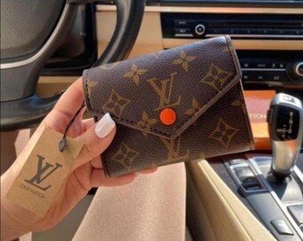 monogram wallet womens
