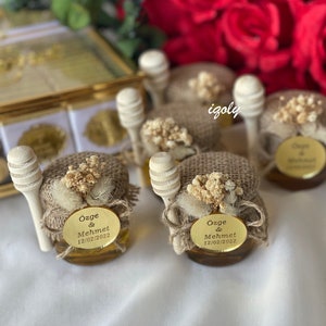 Wedding Favors For Guest, Personalized Honey Wedding Favors, Honey Favors, Baptism Favors, Mini Honey Jar, Honey Gift, Baby Shower Favors